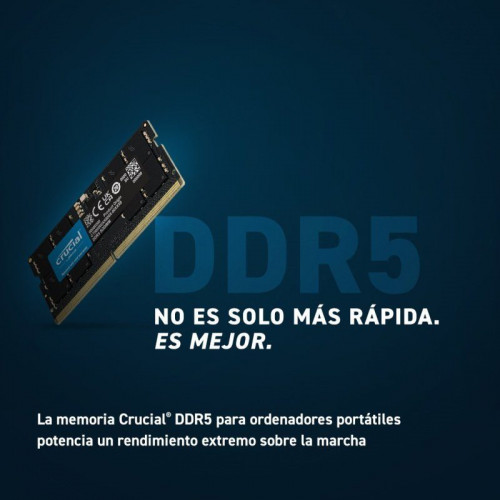 Crucial CT16G56C46S5 DDR5 SO-DIMM 5600MHz 16GB ECC CL46