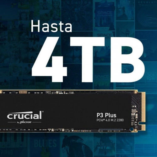 Crucial P3 Plus 2TB SSD M.2 3D NAND NVMe PCIe 4.0