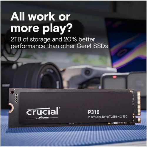 Crucial P310 2 NVMe PCIe SSD