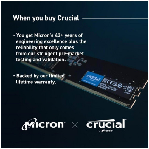 Crucial Pro 32GB Kit DDR5-5600 CL46 (CP2K16G56C46U5)