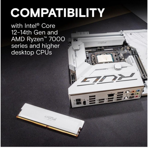 Crucial Pro Overclocking 32GB Kit DDR5-6000 CL36 (CP2K16G60C36U5W)