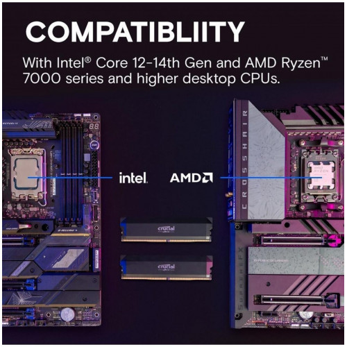 Crucial Pro Overclocking 32GB Kit DDR5-6400 CL38