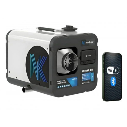 Cube Wi-Fi & Bluetooth Calefactor de aire diésel de 5kW y 8kW
