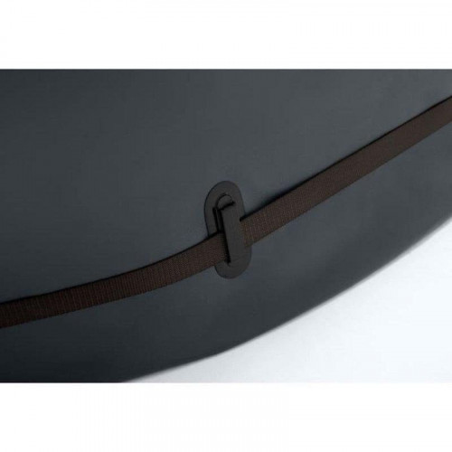 Cubierta Térmica Intex PureSpa Cuadrada 6 Plazas Espuma Alta Densidad Gris Oscuro