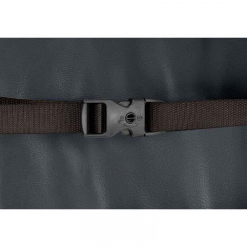 Cubierta Térmica Intex PureSpa Cuadrada 6 Plazas Espuma Alta Densidad Gris Oscuro