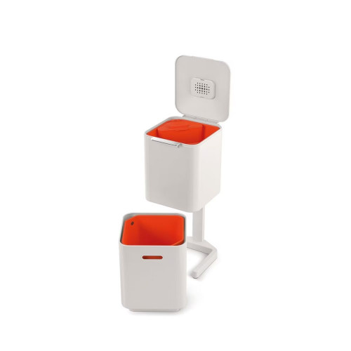 Cubo de basura 40 l Totem Joseph Joseph Piedra