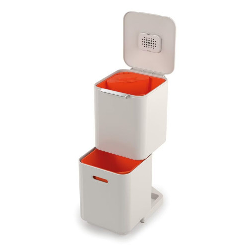 Cubo de basura 40 l Totem Joseph Joseph Piedra