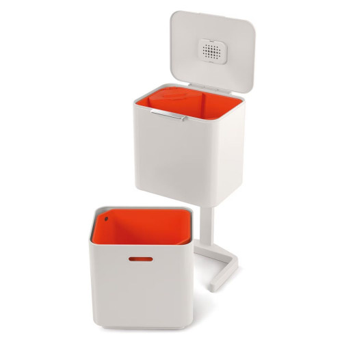 Cubo de basura 60L Totem Max Joseph Joseph Piedra