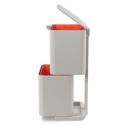 Cubo de basura 60L Totem Max Joseph Joseph Piedra