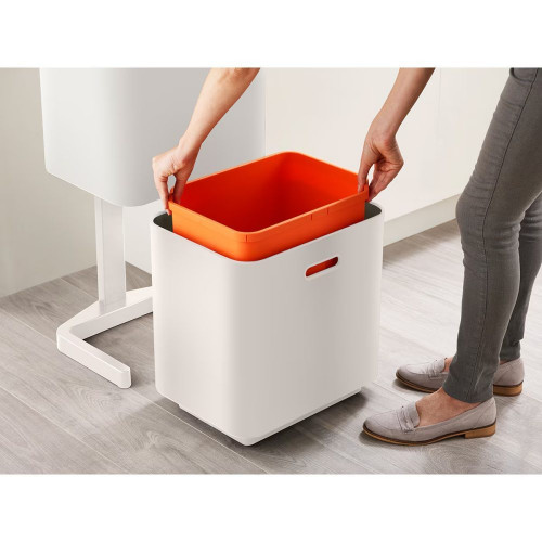 Cubo de basura 60L Totem Max Joseph Joseph Piedra