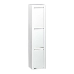 Cubo de basura blanco 3 compartimentos Duett Blanco