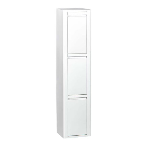 Cubo de basura blanco 3 compartimentos Duett Blanco