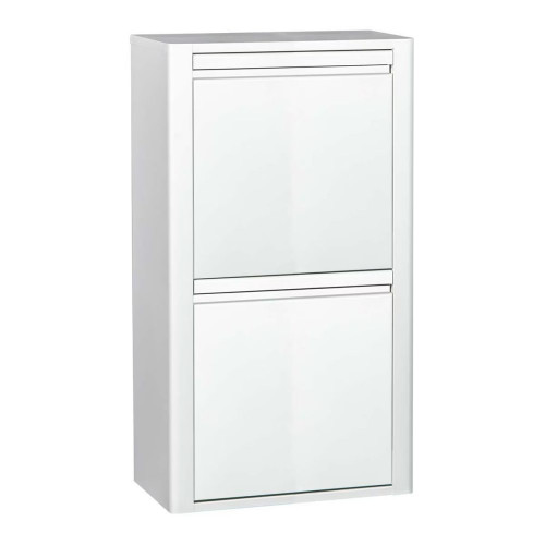 Cubo de basura blanco 4 compartimentos Duett Blanco