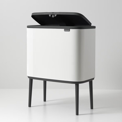 Cubo de basura BO Touch Bin 36 L Beige