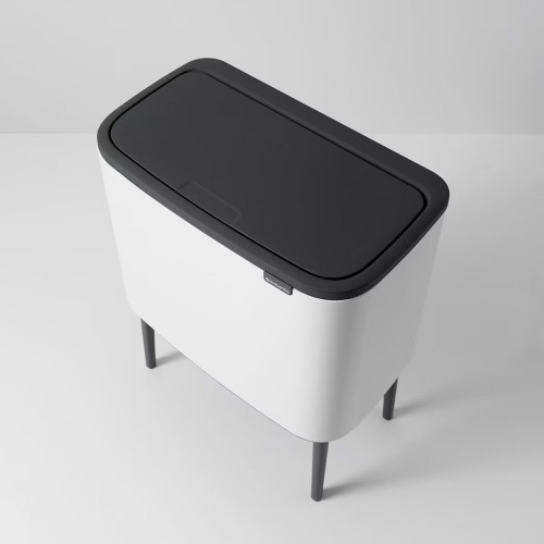 Cubo de basura BO Touch Bin 36 L Beige