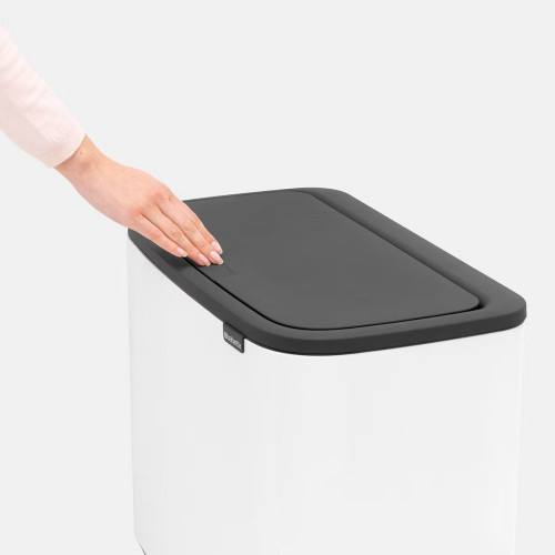 Cubo de basura BO Touch Bin 36 L Beige