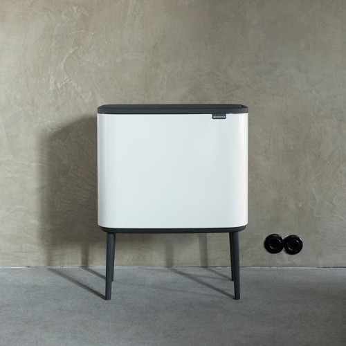 Cubo de basura BO Touch Bin 36 L Beige