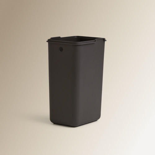 Cubo de basura con pedal 3x11,5 L EuroVolter Plata