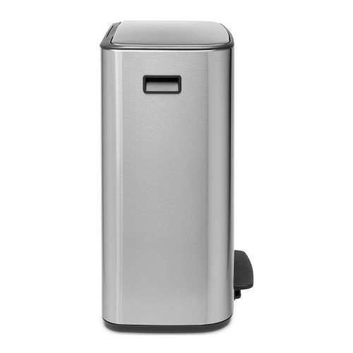 Cubo de basura con pedal para reciclar 2x30L Bo Pedal Bin Brabantia Acero