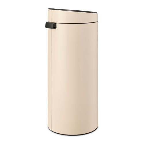 Cubo de basura de acero Touch Bin 30L Brabantia Beige