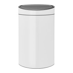 Cubo de basura de acero Touch Bin 40L Brabantia Acero