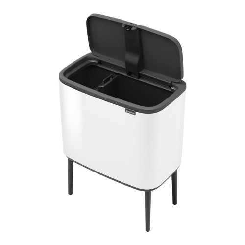 Cubo de basura para reciclar BO Touch Bin 11 + 23 L Brabantia Beige