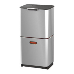 Cubo de basura Totem 60L Joseph Joseph Acero