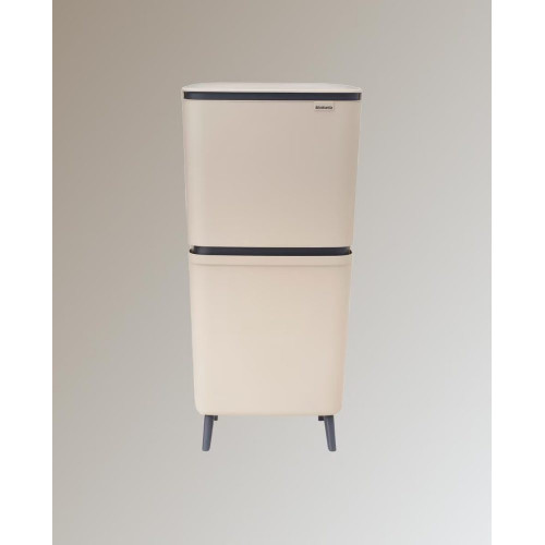 Cubo de reciclaje SortUp 20 + 25 L Brabantia Beige