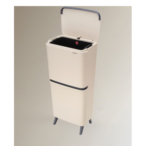 Cubo de reciclaje SortUp 20 + 25 L Brabantia Beige