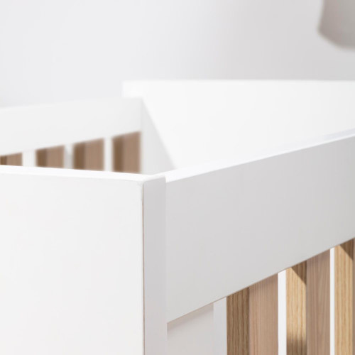 Cuna con opción colecho (120x60) Ikid Essenza Blanco