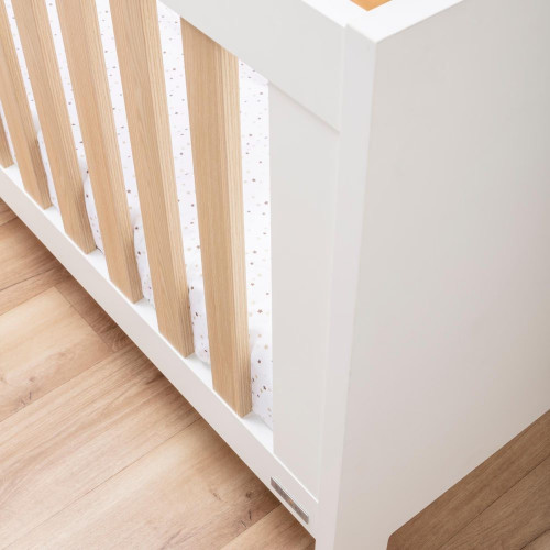 Cuna con opción colecho (120x60) Ikid Essenza Blanco