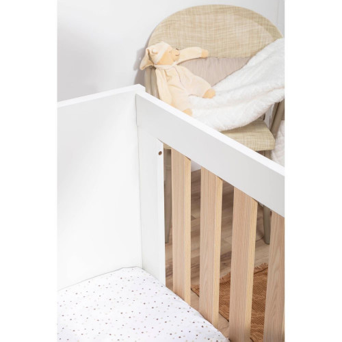 Cuna con opción colecho (120x60) Ikid Essenza Blanco