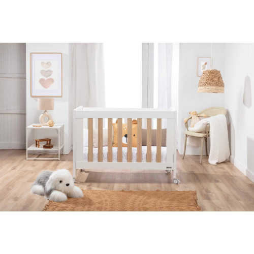 Cuna con opción colecho (120x60) Ikid Essenza Blanco