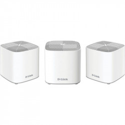 D-Link COVR-X1863 Pack 3 Extensores Red WiFi Mesh hasta 600m2 WiFi-6 AX1800 Mbps
