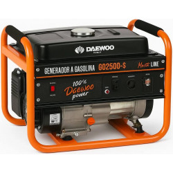 Daewoo Generador eléctrico avr gasolina gd2500-s