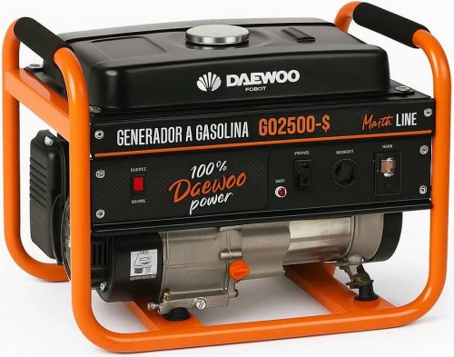Daewoo Generador eléctrico avr gasolina gd2500-s