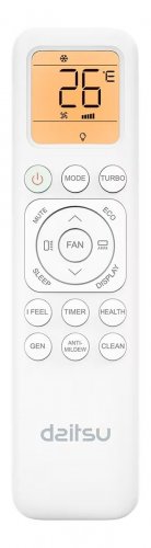 DAITSU DS-18KZ Blanco - Aire Acondicionado Split 4420 Frig y 4558 Kcal