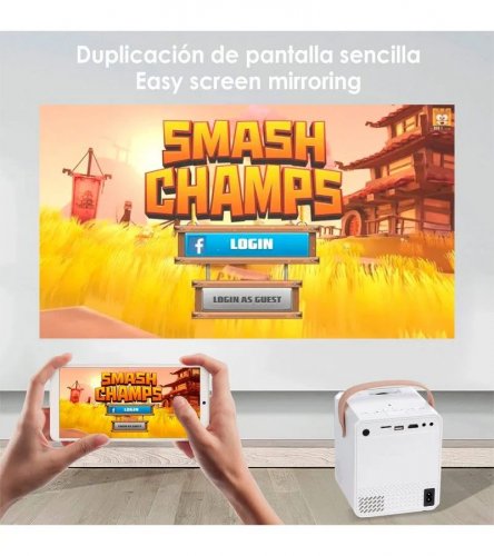 DAM Proyector LCD Wifi 5G IMAX Android 7