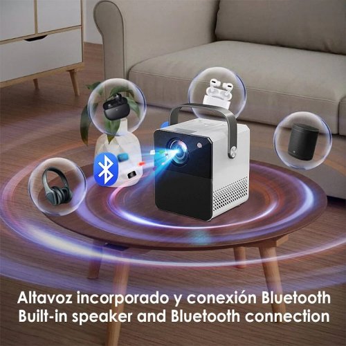 DAM Proyector LCD Wifi 5G IMAX Android 7