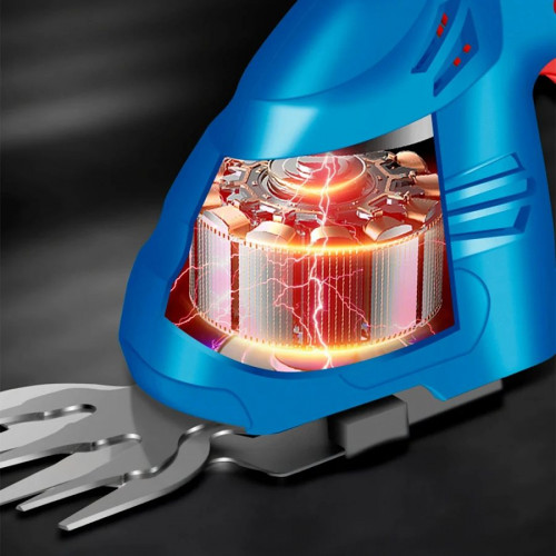 DAM Recortadora de setos eléctrica 7.4V con 1350 rpm