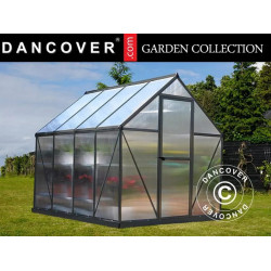 Dancover Invernadero de policarbonato 4,6m²