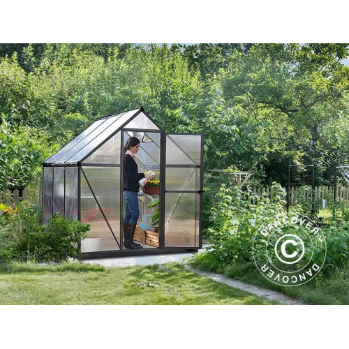 Dancover Invernadero de policarbonato 4,6m²