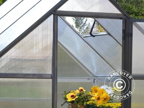 Dancover Invernadero de policarbonato 4,6m²