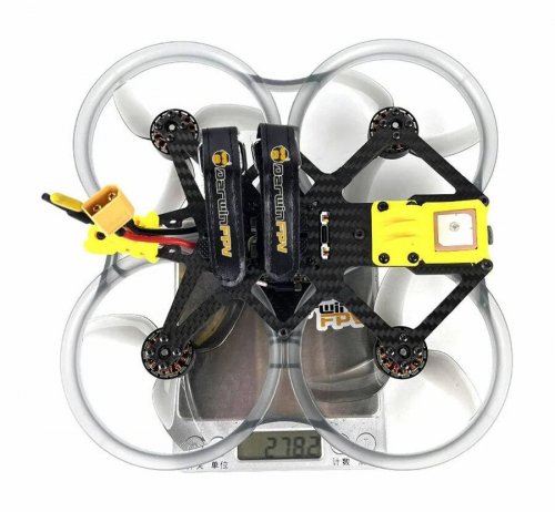 DarwinFPV DarwinFPV CineApe35 Analógico DJI O3 HD True-X 3.5 pulgadas 4S 6S Whoop FPV Racing Drone BNF con F4 35A AIO ELRS