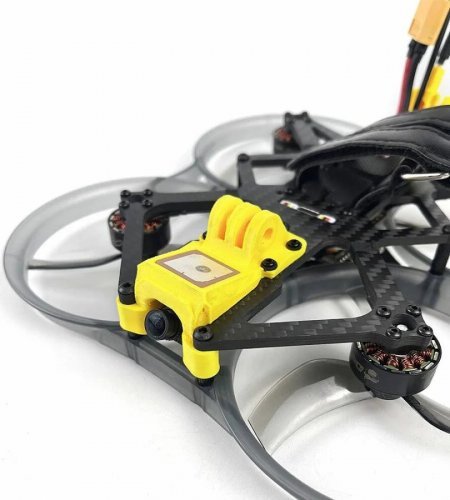 DarwinFPV DarwinFPV CineApe35 Analógico DJI O3 HD True-X 3.5 pulgadas 4S 6S Whoop FPV Racing Drone BNF con F4 35A AIO ELRS