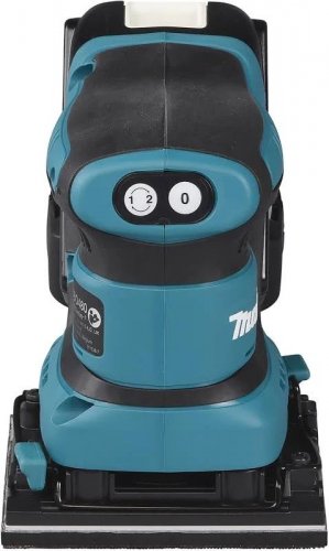 DBO480RTJ Lijadora Orbital Makita 18V LXT 112x102mm 5Ah 2 bat