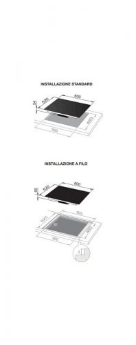 de Longhi pib 62 Design Placa de inducción 60 cm