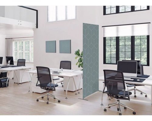 decoración textil de Pared SET Hexagon