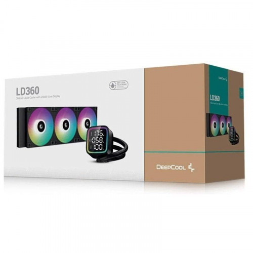 DeepCool LD360 ARGB Kit de Refrigeración Líquida 360mm Negro