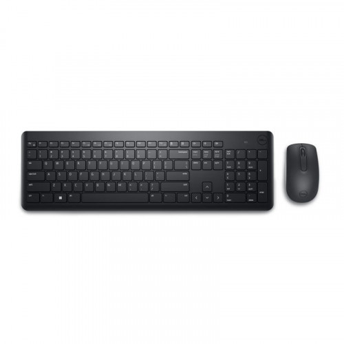 Dell Wireless Keyboard and Mouse KM3322W - Ensemble clavier et souris - sans fil - 2.4 GHz - AZERTY - Français - noir - avec 3 years NBD Advance Exchange